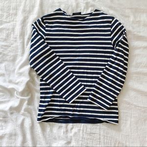 SAINT JAMES NAUTICAL STRIPE SWEATER